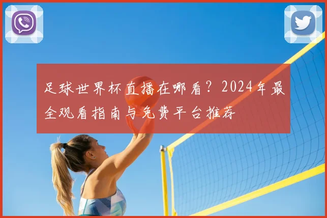 足球世界杯直播在哪看？2024年最全观看指南与免费平台推荐
