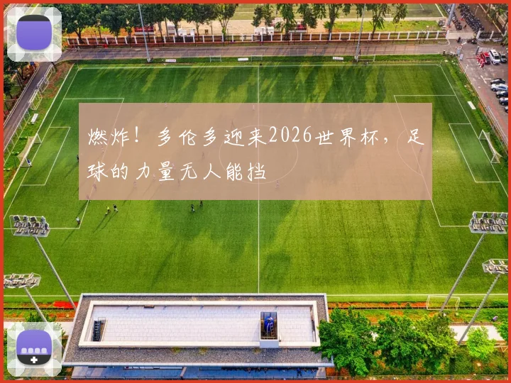 燃炸！多伦多迎来2026世界杯，足球的力量无人能挡